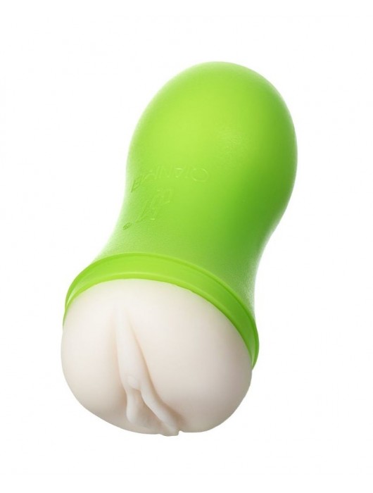 Мастурбатор-вагина A-Toys в зеленой колбе - A-toys - в Мытищах купить с доставкой