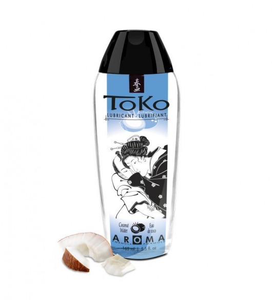 Интимный гель TOKO Cononut Water с ароматом кокоса - 165 мл. - Shunga - купить с доставкой в Мытищах