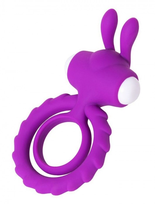Фиолетовое эрекционное кольцо на пенис JOS  GOOD BUNNY - JOS - в Мытищах купить с доставкой