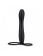 Черная насадка на пенис для двойной стимуляции Mojo BlackJack - 15 см. - Seven Creations - в Мытищах купить с доставкой