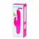 Розовый перезаряжаемый вибратор Rabbit Slimline Curve Rechargeable - 24 см. - Happy Rabbit купить в Мытищах с доставкой в Orgasmix.ru Розовый перезаряжаемый вибратор Rabbit Slimline Curve Rechargeable - 24 см. - Happy Rabbit