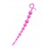Розовая силиконовая анальная цепочка Long Sweety - 34 см. - ToyFa в Мытищах Розовая силиконовая анальная цепочка Long Sweety - 34 см. - ToyFa