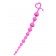 Розовая силиконовая анальная цепочка Long Sweety - 34 см. - ToyFa в Мытищах Розовая силиконовая анальная цепочка Long Sweety - 34 см. - ToyFa