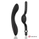 Черный вибратор с пультом-часами Anne s Desire Curve G-Spot Vibe Wireless Watchme - 20,5 см. - DreamLove купить в Мытищах с доставкой в Orgasmix.ru Черный вибратор с пультом-часами Anne s Desire Curve G-Spot Vibe Wireless Watchme - 20,5 см. - DreamLove