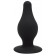 Черная средняя анальная пробка SileXD - 9,3 см. - Adrien Lastic в Мытищах Черная средняя анальная пробка SileXD - 9,3 см. - Adrien Lastic
