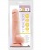 Телесный фаллоимитатор-реалистик Dual Density Dildo - 23 см. - Dream Toys