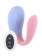 Двухцветный вибростимулятор для пар с пультом ДУ - Свободный ассортимент купить в Мытищах с доставкой в Orgasmix.ru Двухцветный вибростимулятор для пар с пультом ДУ - Свободный ассортимент