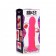 Розовый гибкий фаллоимитатор Squeeze-It Wavy Dildo - 18,3 см. - XR Brands