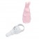 Розовый виброзайчик 4PLAY FINGER RING VIBE RABBIT PINK - NMC купить в Мытищах с доставкой в Orgasmix.ru Розовый виброзайчик 4PLAY FINGER RING VIBE RABBIT PINK - NMC