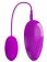 Лиловое виброяйцо с удобным пультом управления вибрацией - Baile в Мытищах Лиловое виброяйцо с удобным пультом управления вибрацией - Baile